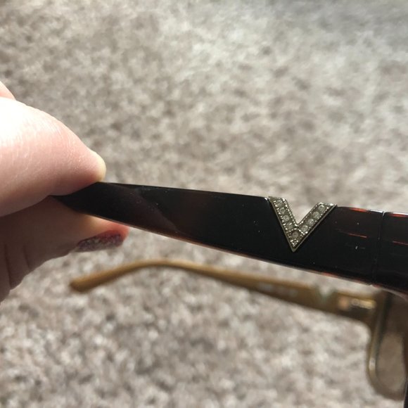 Valentino Sunglasses V613SR 213 Havana/Gold 57MM main image 10